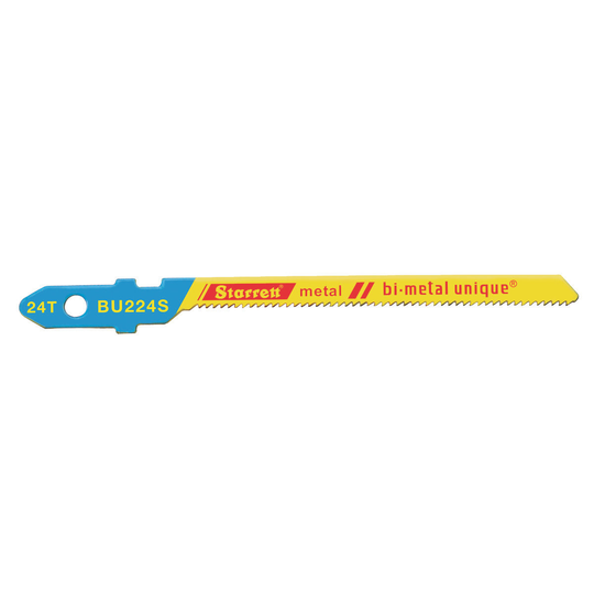 STARRETT BU224S 2'' x 3/16 x .040 x 24T, Bi-Metal, 5 Pack