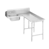 Advance Tabco DTS-G30-60R Island-Soil Dishtable L-Shaped