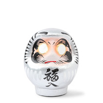 Daruma Silver Perseverance 3-3/4"