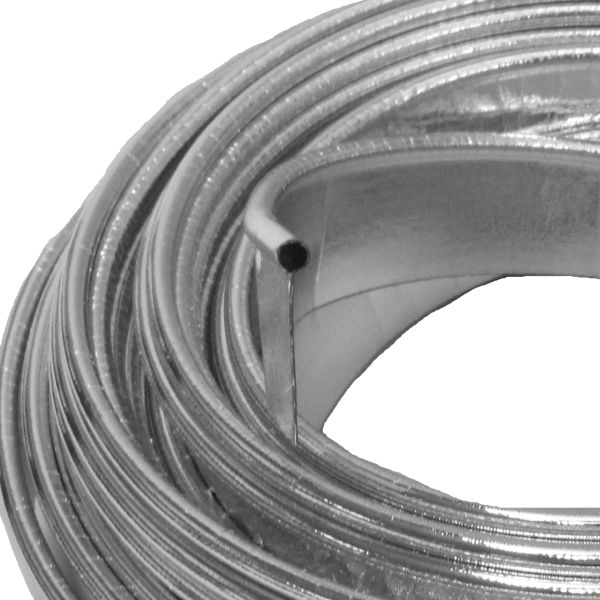 Steele Rubber Products Fender welting 50ft chrome