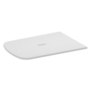 PL637THALF- 47" x 60" ARENA 1/2 TABLE TOP W/GROMMET- White
