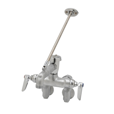 T&S Brass B-0667-RGH Service Sink Faucet 2-1/4" to 8-1/4" Adjustable Centers