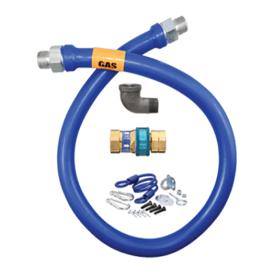 Dormont Manufacturing 16100BPQR48 Dormont Blue Hose Moveable Gas Connector 1" Inside Dia.