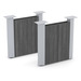 PL36ELPBASEP2 ACCCENT END PANELS (2 PACK)- COASTAL GRAY