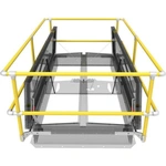 Four-Sided Smoke Vent Safety Railing