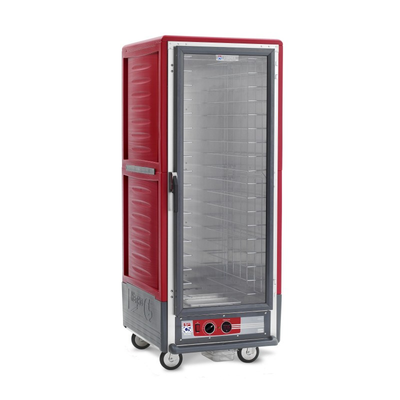 Metro C539-HFC-4 C5 3 Series Heated Holding Cabinet with Red Insulation Armour