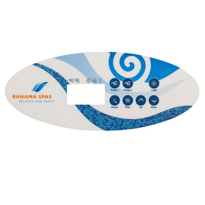 Dynasty K-52 7-Button Bahama Logo Overlay 12462