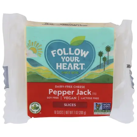 CHEESE VEGAN PEPPERJACK SLICES | 11/7 OZ