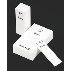 STARRETT RYM 1.7 AA Rect. Ceramic Gage Block - 1.7 mm, Grade AA