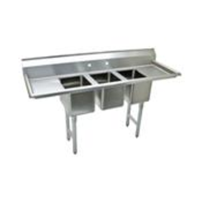 Advance Tabco K7-CS-22 3-Compartment Convenience Store Sink