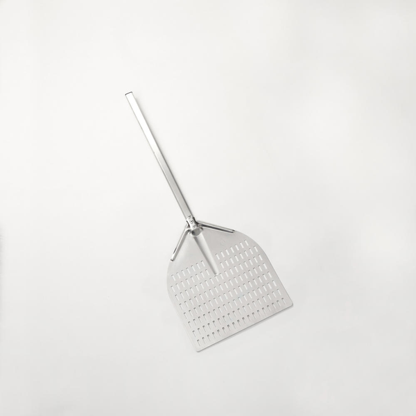 Deluxe All-Aluminum Pizza Peels - Linear Perforated Blade