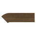  PBTC42R 42" CORNER TRANSACTION TOP RIGHT - Modern Walnut
